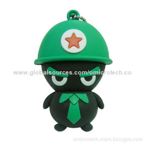 8GB Cartoon Man USB Flash Drive with High-speed, No External Power Required